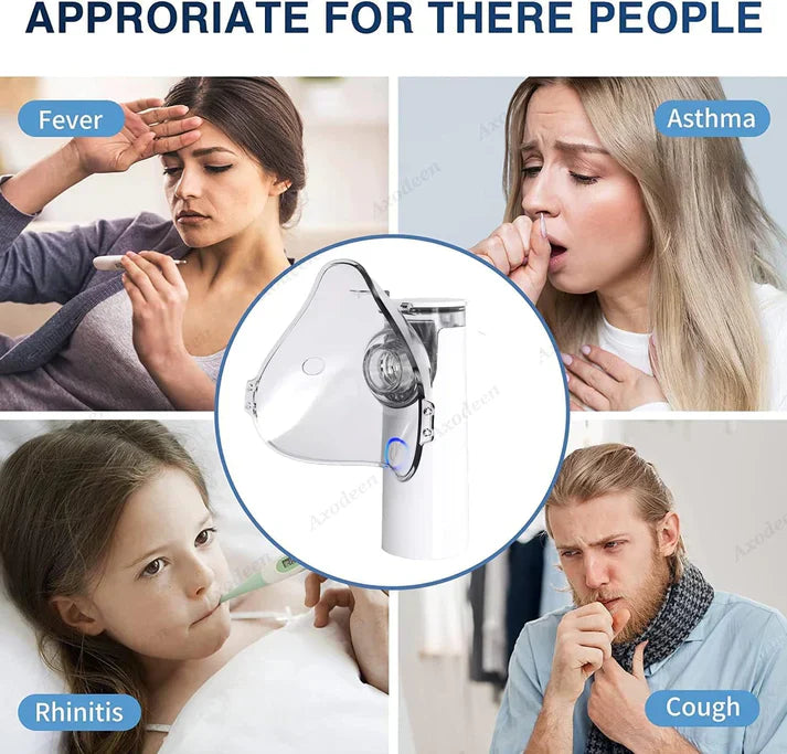 FREE HOME DELIVERY - Portable Mesh Nebulizer FDA Approved