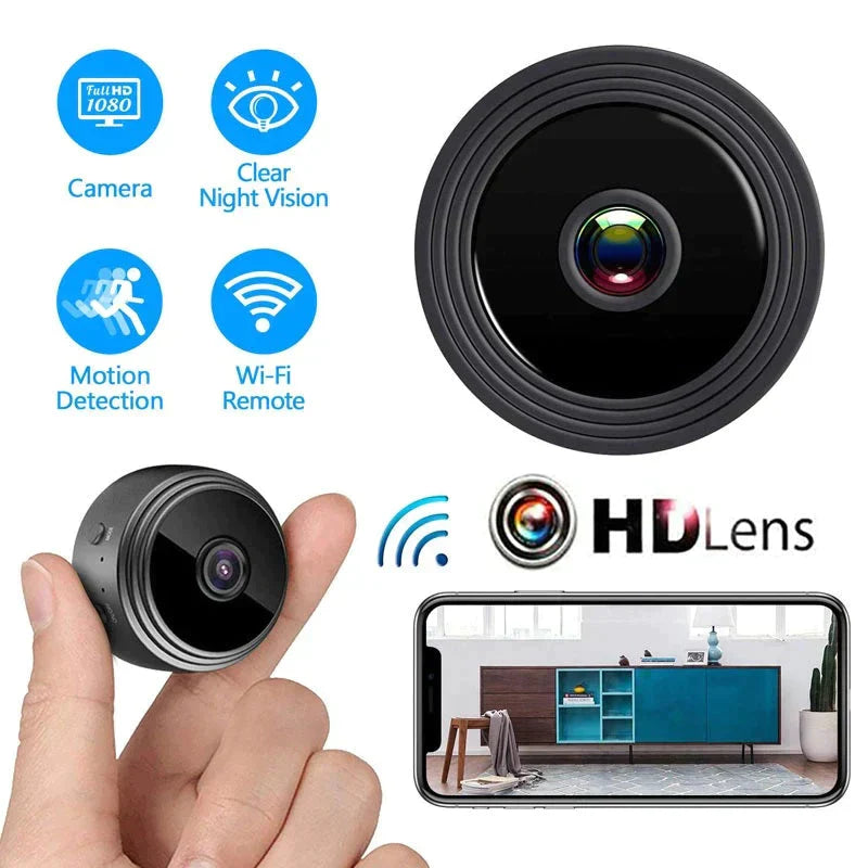 Free Home Delivery - A9 Mini Full HD Camera 1080P WiFi