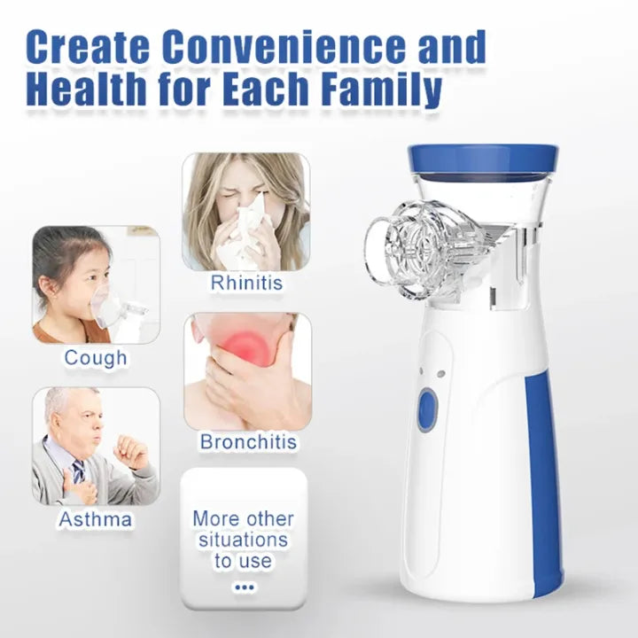 |FREE DELIVERY| Portable Face Mist Medical Nebulizer - (IMPORTED)