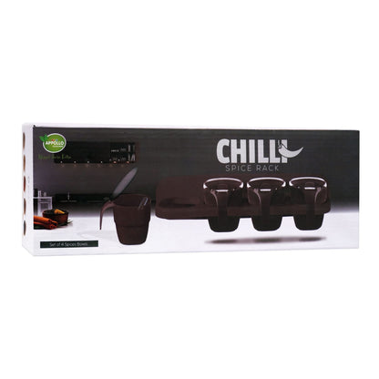 4 In 1 Beautiful Chili Spice Rack Wall Hanging Kitchen Rack High Quality