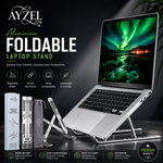 (Free Delivery) Aluminium Foldable Laptop Stand