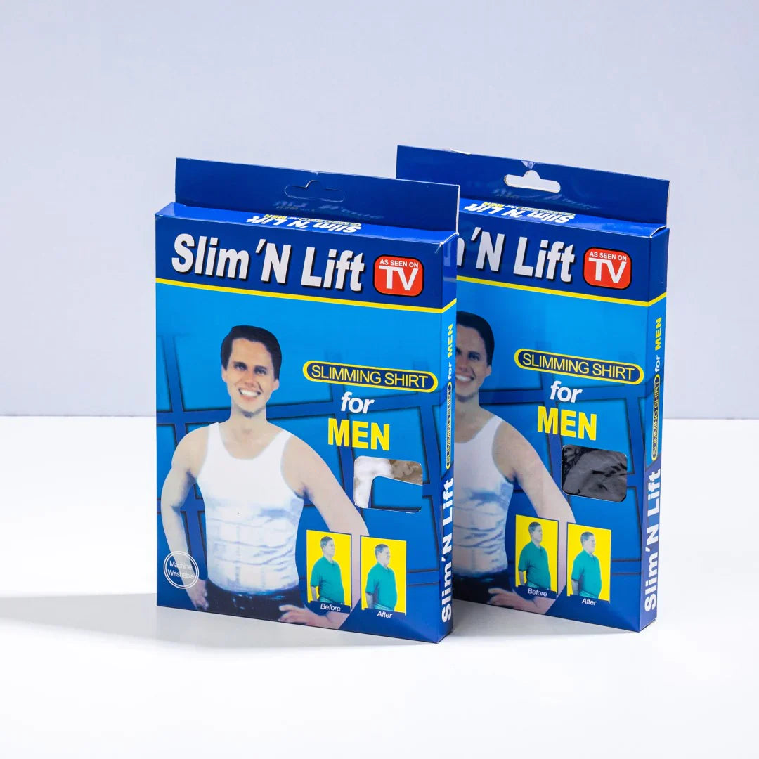 Slim and Fit Slimming Shirt For Men - White
