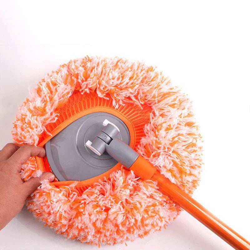 High quality 360 degree rotating floor mop, wall cleaner with long handle cleaning tool