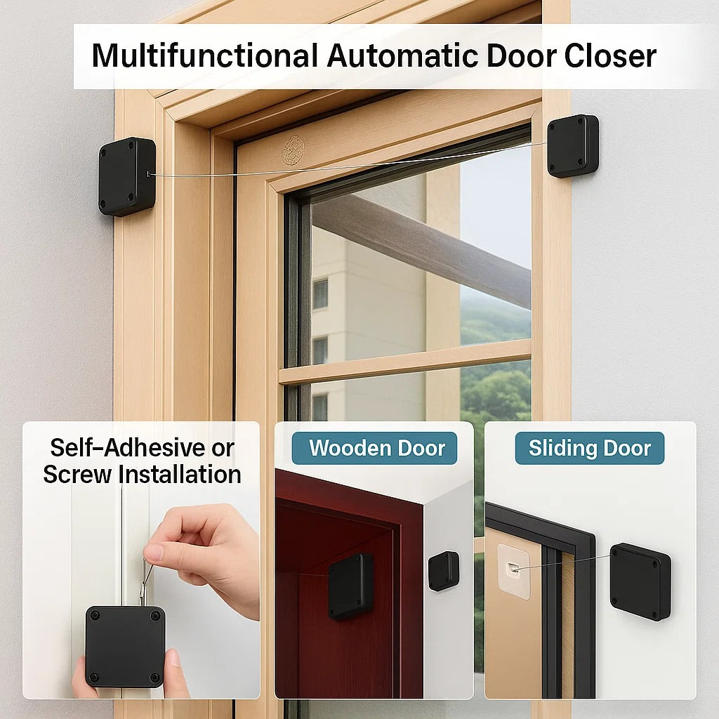 Multifunctional Automatic Door Closer