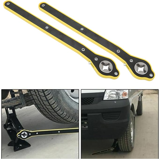 (Free Shipping) Universal Car Jack Ratchet Wrench 360° Swivel Tool