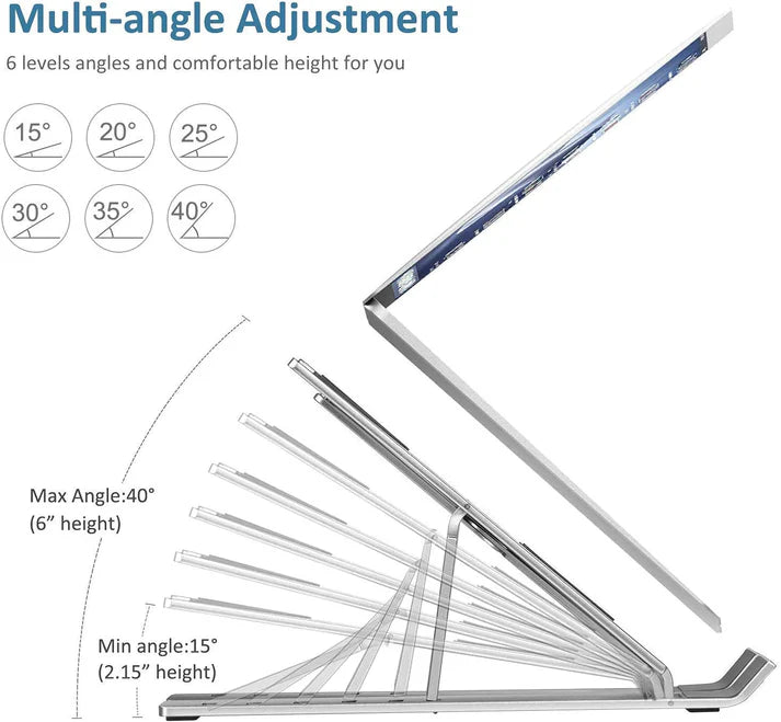 (Free Delivery) Aluminium Foldable Laptop Stand