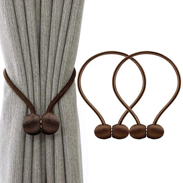 Magnetic Curtain Tiebacks for Window Decoration (Pair)