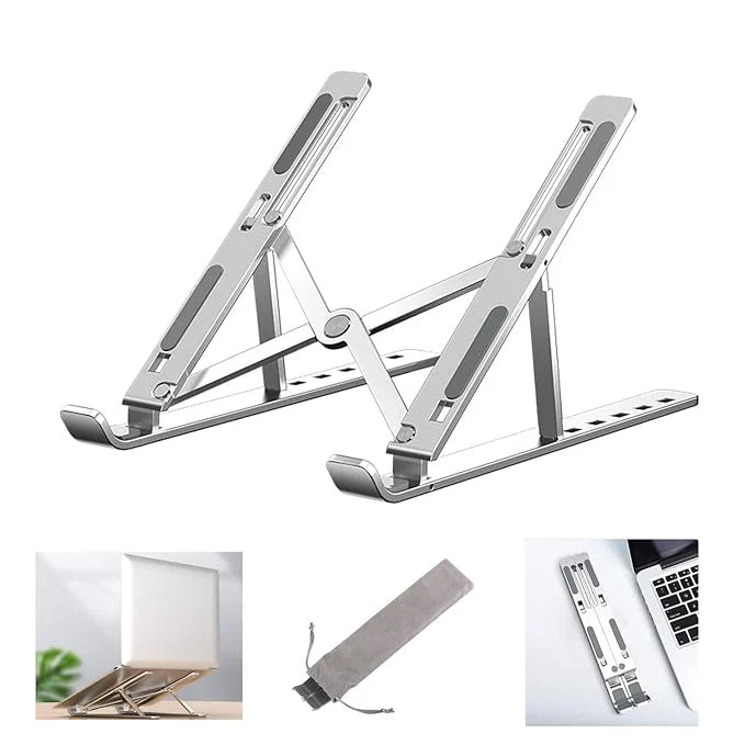 (Free Delivery) Aluminium Foldable Laptop Stand
