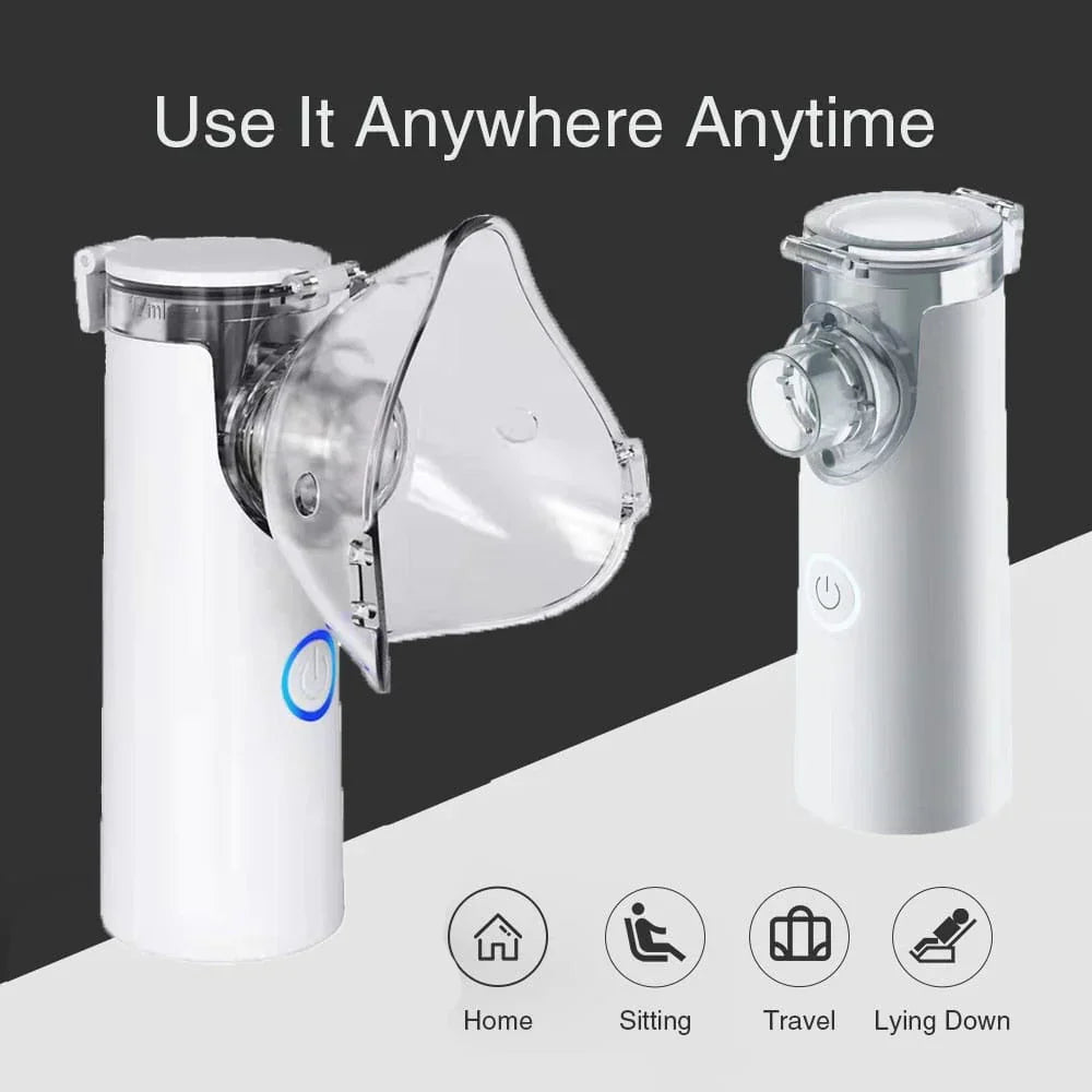 FREE HOME DELIVERY - Portable Mesh Nebulizer FDA Approved