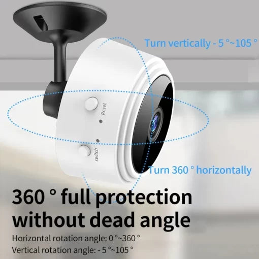 Free Home Delivery - A9 Mini Full HD Camera 1080P WiFi