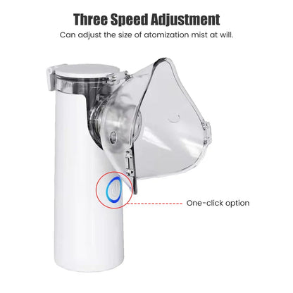 FREE HOME DELIVERY - Portable Mesh Nebulizer FDA Approved