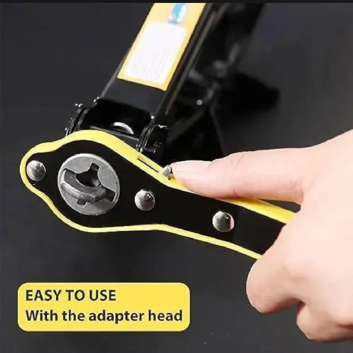 (Free Shipping) Universal Car Jack Ratchet Wrench 360° Swivel Tool