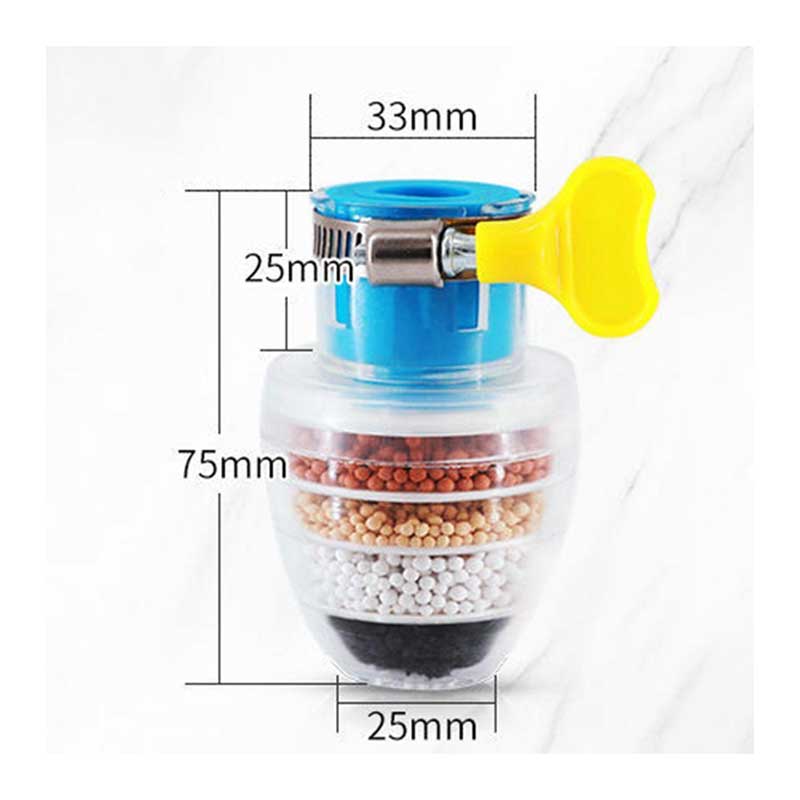 6 Layer Water Purifier Filter Faucet - Water Tap And Water Clean Purifier Filter