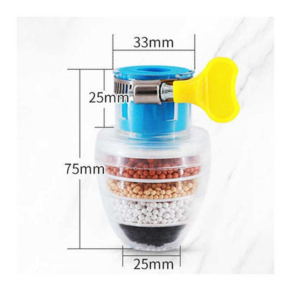 6 Layer Water Purifier Filter Faucet - Water Tap And Water Clean Purifier Filter