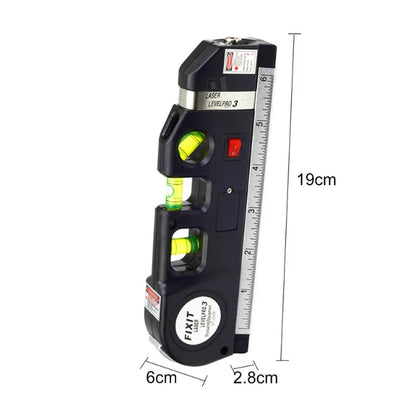 Imported 5 in 1 Multi Purpose Laser Level Pro 3 Leveler Scale