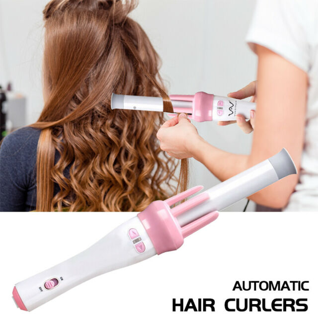 Automatic Hair Curler Spin 360° Rotating Hair Styling Roller Auto Wavy Iron 30s Instant Ceramic Heat Wand