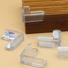 12(pcs) Silicone Table Corner Protector For Kids Safety Table Corner Covers For Glass Table - Baby Safety Equipment