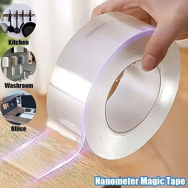 (Free delivery) Reusable Nano Double-Sided Tape-5 Meter