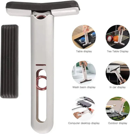 Portable Self-Squeeze Mini Mop for Floor Cleaning 180°Powerful Squeeze Mop