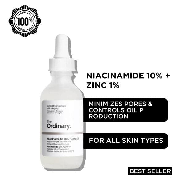 The Ordinary Niacinamide 10% + Zinc 1% – 30ml