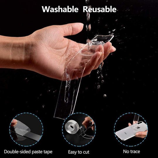 (Free delivery) Reusable Nano Double-Sided Tape-5 Meter